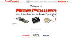 Desktop Screenshot of amepower.com